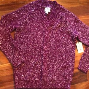 NWT St Johns Bay Sweater PETITE